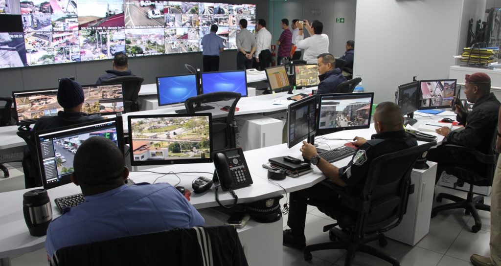 O portal dá acesso a dados obtidos pelo sistema de videovigilância da Cidade do Panamá