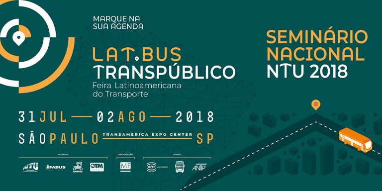 Até 2 de agosto, São Paulo recebe a Feira Latino-Americana do Transporte e o Seminário Nacional NTU