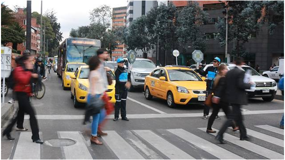 No primeiro semestre de 2018, as mortes por causa do trânsito foram reduzidas em 10% na capital colombiana