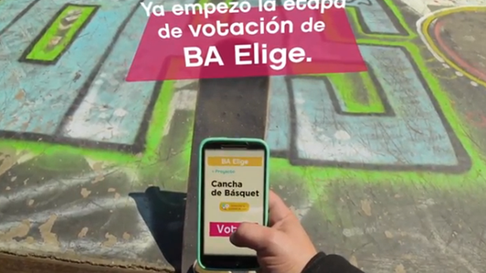 A votação do orçamento participativo Buenos Aires Escolhe (BA Elige) continuará até 31 de agosto