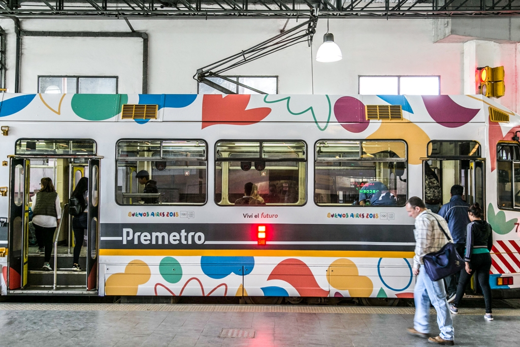 Transporte clave, el Premetro permitió acceder al Parque Olímpico y a la Villa Olímpica durante los Juegos Olímpicos de la Juventud en Buenos Aires
