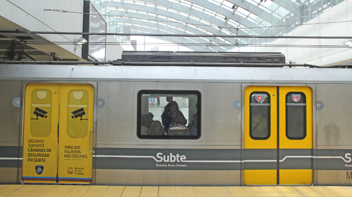 Línea C del Subte tiene todos sus coches con aire acondicionado
