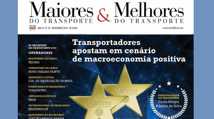 Anuário mostra vencedores da 32ª edição do prêmio Maiores e Melhores do Transporte no Brasil. Foram avaliados 1.451 balanços de empresas com faturamento total de 500 bilhões de dólares
