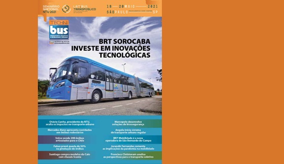Revista Technibus 146 destaca o sistema BRT (Bus Rapid Transit) na cidade de Sorocaba, sede de uma área metropolitana no Estado de São Paulo, Brasil. Acesse a publicação gratuitamente
