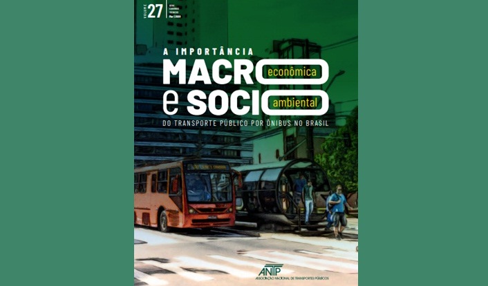 Publicação discute a importância macroeconômica e socioambiental do transporte público por ônibus no Brasil. Acesse o Caderno Técnico da Associação Nacional de Transportes Públicos (ANTP)
