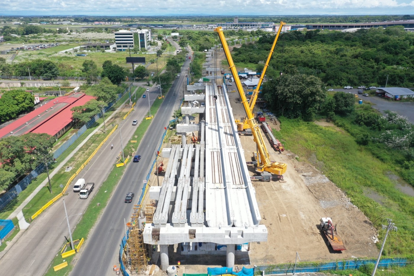 Ramal da Linha 2 do Metrô do Panamá tem avanço de obras de 44%.