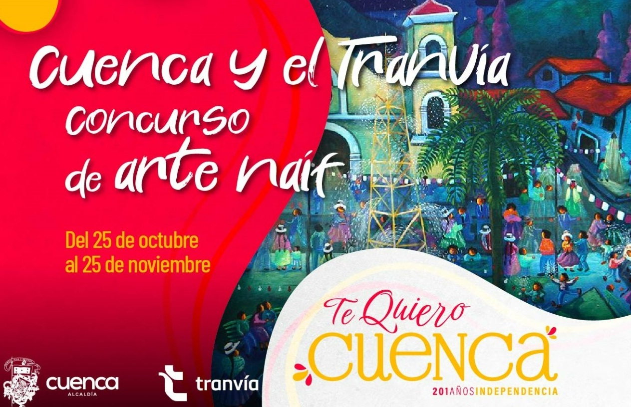 Un concurso de arte naíf para destacar Cuenca y su tranvía. Los ganadores serán anunciados el 6 de diciembre.