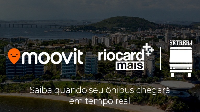 Mais uma cidade latino-americana, Niterói, no Brasil, já conta com informação do aplicativo Moovit sobre quanto tempo falta para os ônibus chegarem aos pontos