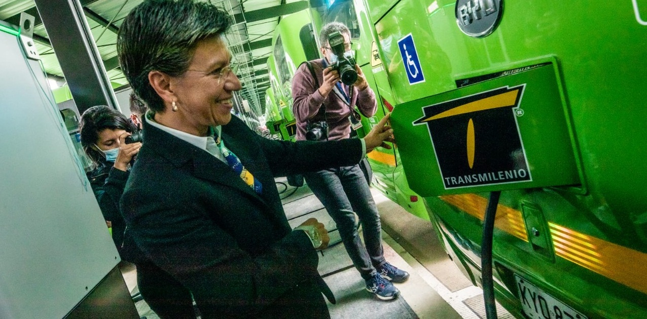406 novos ônibus elétricos em Bogotá