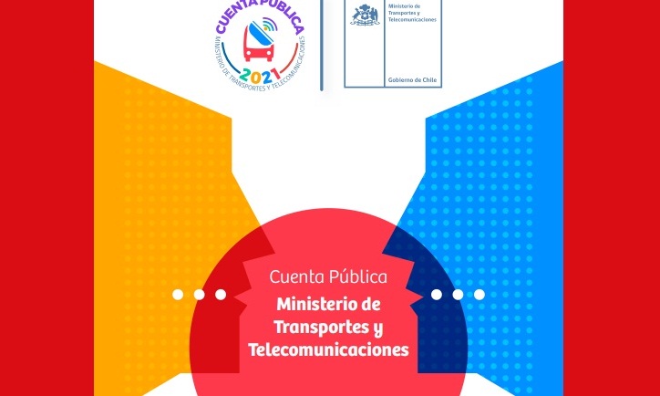 A prestação de contas do Ministério de Transportes e Telecomunicações do Chile referente ao ano de 2021 está disponível em formato digital