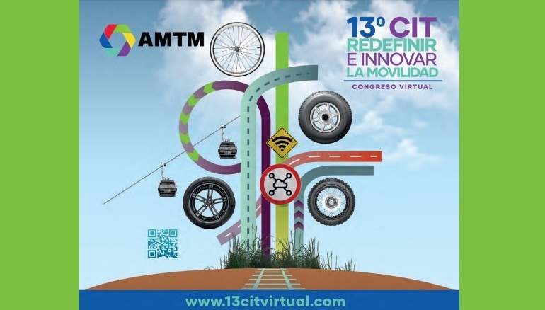 Caderno em formato PDF apresenta as teses, ideias e conclusões do 13º Congresso Internacional de Transporte (13º CIT), promovido pela Associação Mexicana de Transporte e Mobilidade (AMTM)