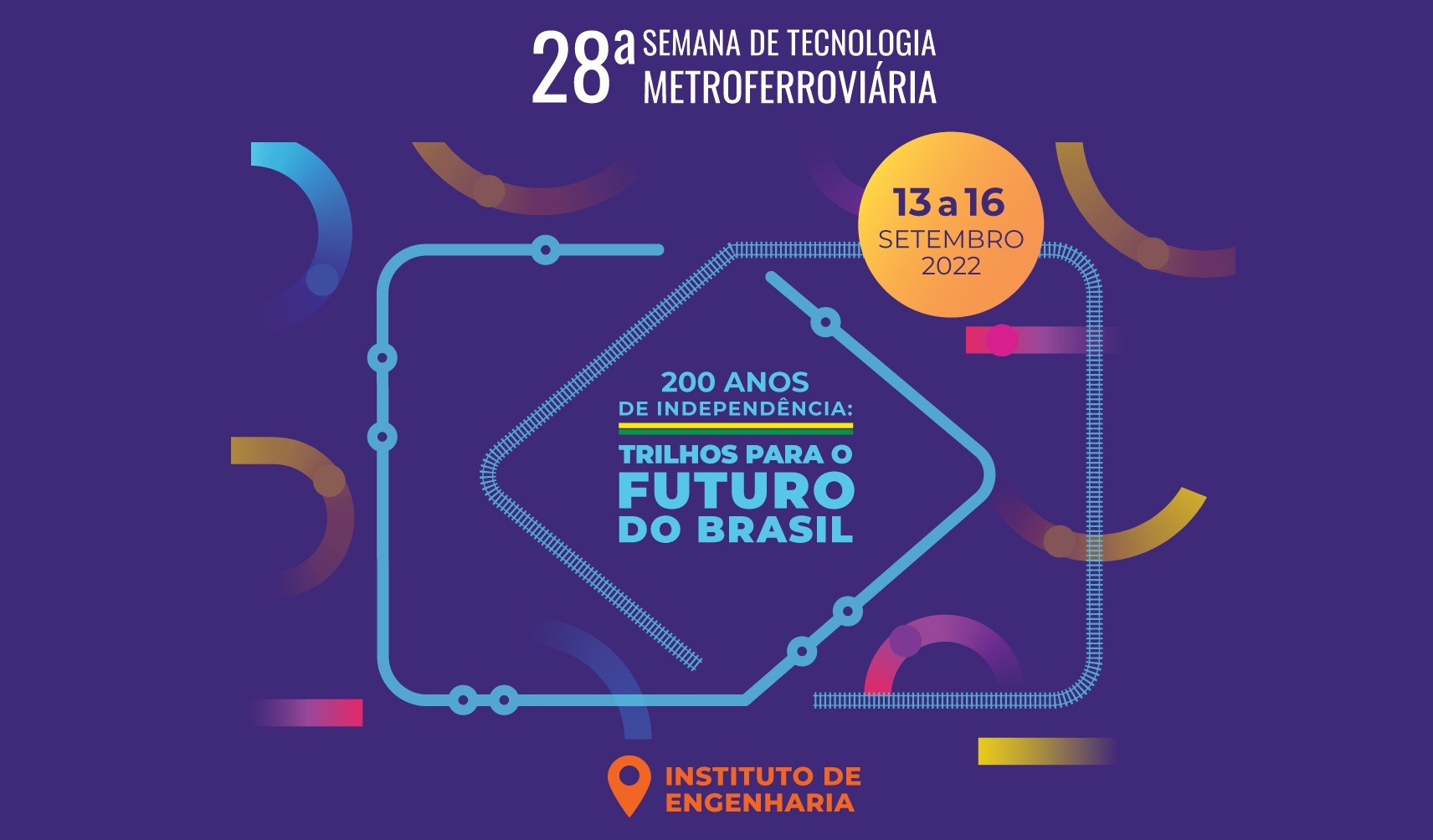 Associação de Engenheiros e Arquitetos de Metrô (AEAMESP), do Brasil, abre inscrições para a 28ª Semana de Tecnologia Metroferroviária – evento presencial e online, que acontecerá de 13 a 16 de setembro, em São Paulo
