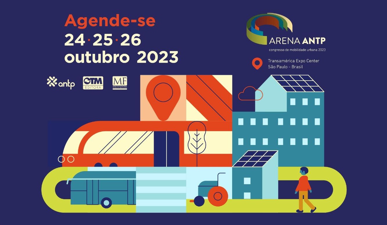 De 24 a 26 de outubro de 2023, a Arena ANTP 2023 – 23º Congresso de Mobilidade Urbana marcará a retomada do principal evento bienal da Associação Nacional de Transportes Públicos, do Brasil