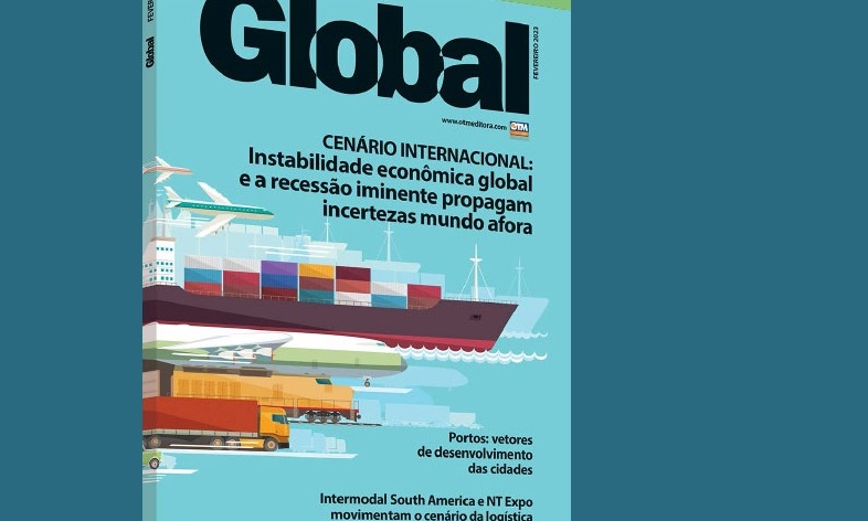 Global é mídia oficial da ‘Intermodal South America 2023’ – evento de três dias que se inicia em 28 de fevereiro no Brasil, com participação dos setores de Transporte de Carga, Logística, Intralogística, Armazenagem e Comércio Exterior.
