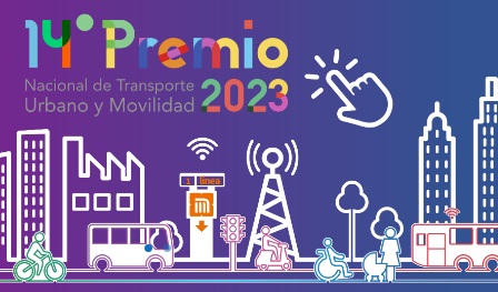 Hasta el 11 de septiembre de 2023 se recibirán las inscripciones al 14° Premio Nacional de Transporte Urbano y Movilidad 2023, de la Asociación Mexicana de Transporte y Movilidad (AMTM).